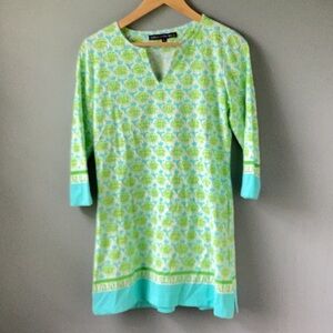 BARBARA ERICKSON Seashell Dress Size Small